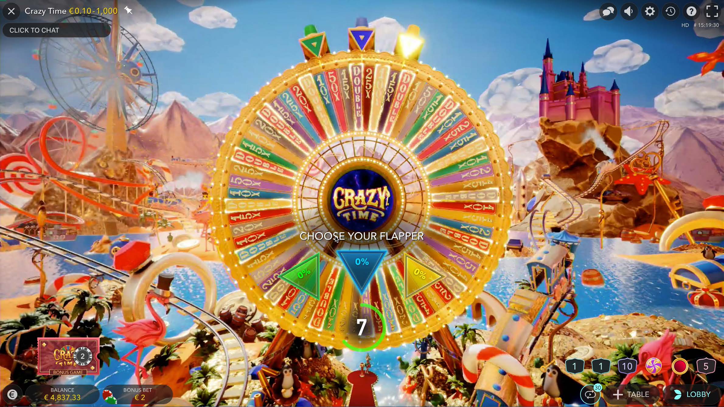 Pagpapakilala sa Crazy Time